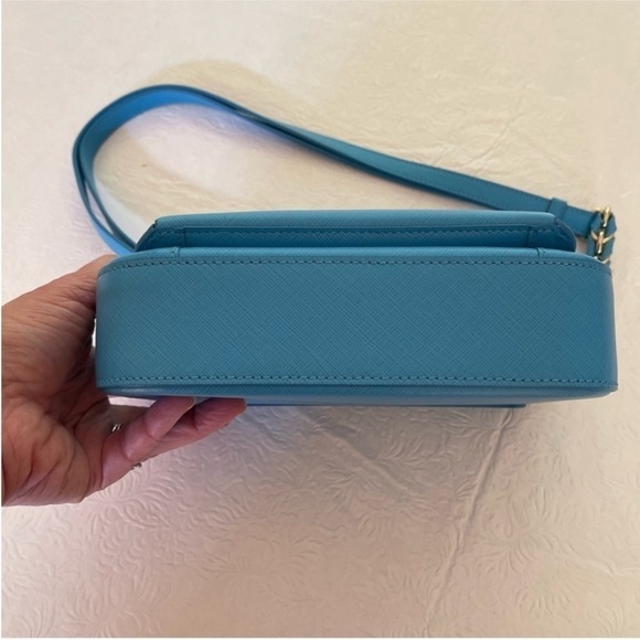 Salvatore Ferragamo Sandrine Small Saffiano Leather Adjustable Shoulder Bag - Picture 13 of 13